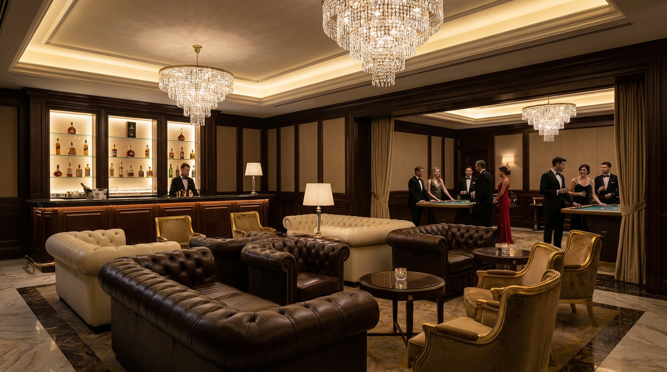 Lounge VIP do MGM Bet Casino
